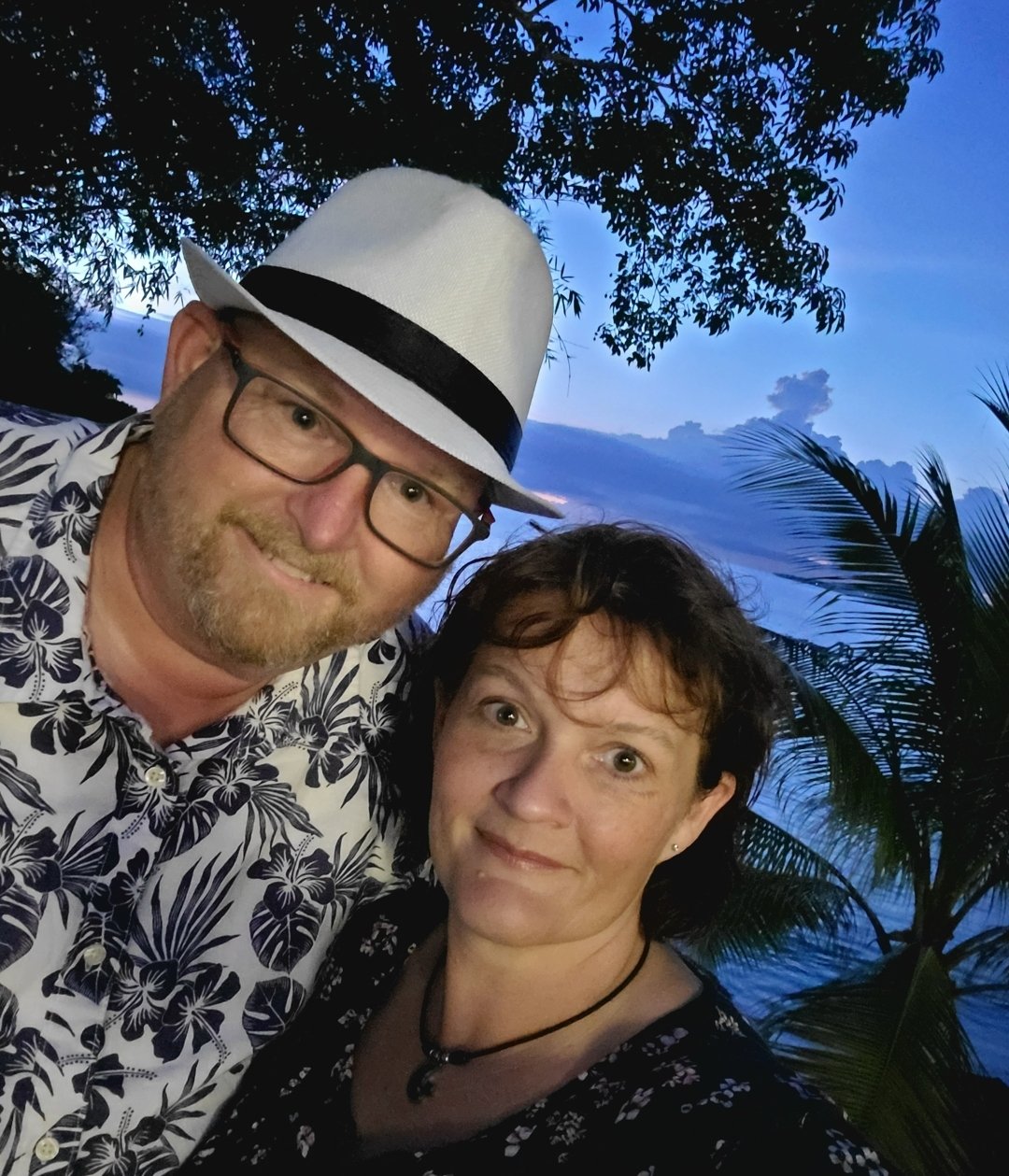 chris-wife Chris and Julie